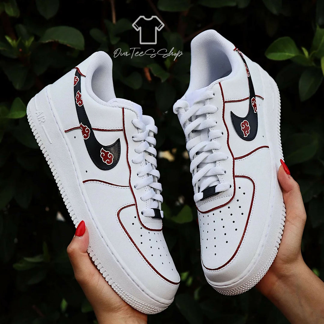 Custom Anime AF1 Sneakers, Hand Painted Shoes