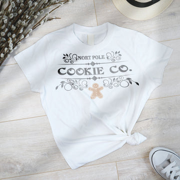 North Pole Milk And Cookie Co. Baking Santa’s Favorites Since 1943 Shirt, NORTH POLE Christmas SWEATSHIRT, Funny Christmas North Pole Tees-Lucasgift