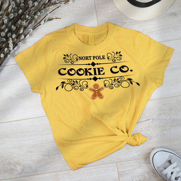 North Pole Milk And Cookie Co. Baking Santa’s Favorites Since 1943 Shirt, NORTH POLE Christmas SWEATSHIRT, Funny Christmas North Pole Tees-Lucasgift