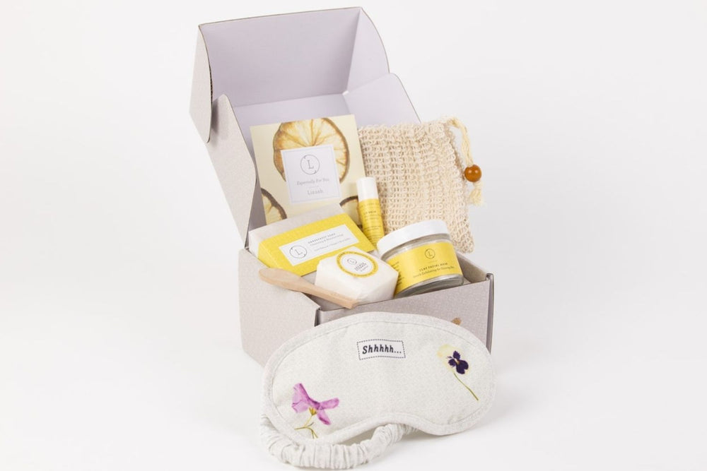 Natural Citrus Bath & Body Skincare Set, A Thoughtful & "Thinking of You" Gift- on Lucasgift