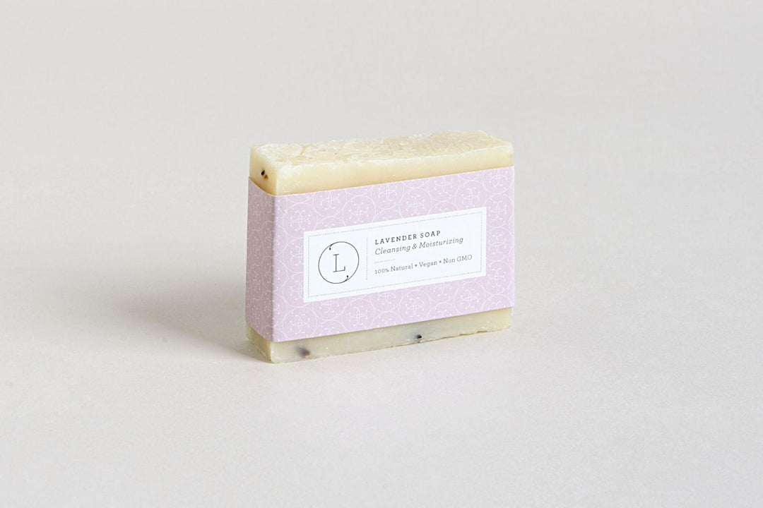 2x Lavender Soap Bar, Natural Handmade Soap, Vegan Skincare gift- on Lucasgift