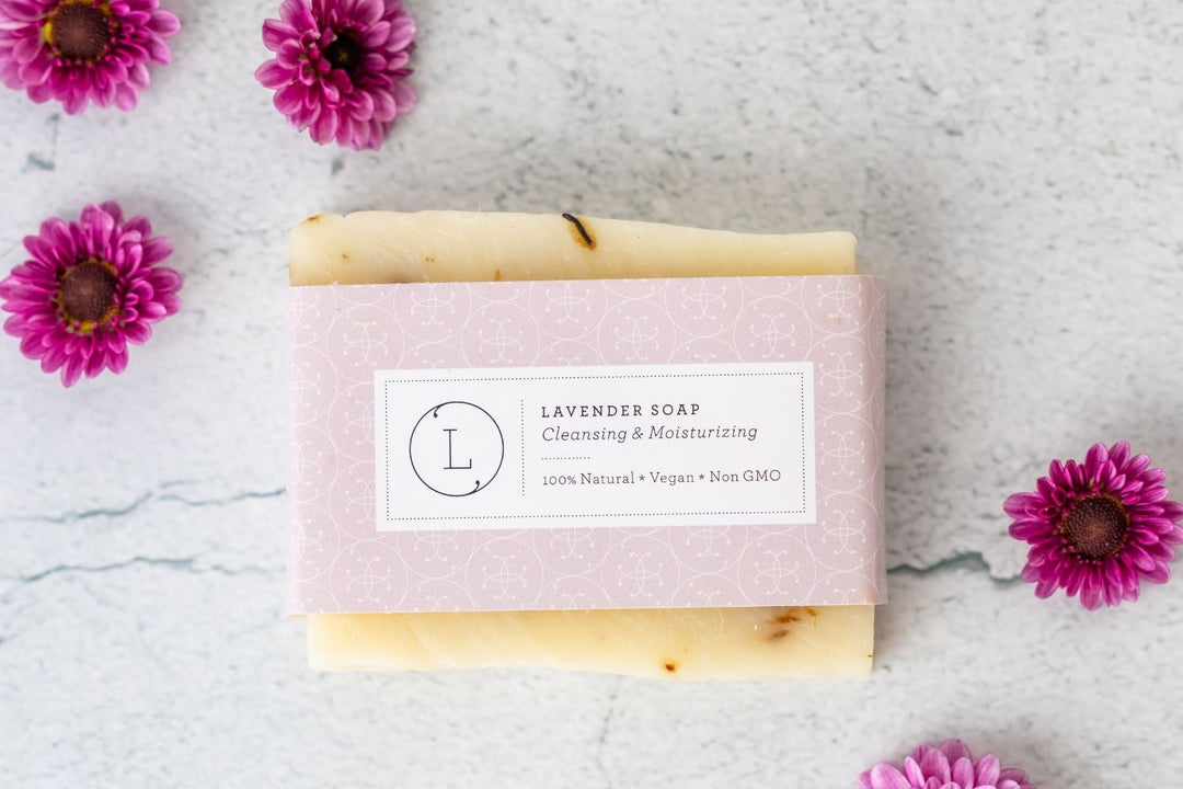 2x Natural Cold Process Soap Bar with Essential oils- on Lucasgift