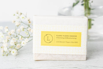 2x Natural Handmade Soap Bar, Orange Ylang Ylang Soap- on Lucasgift