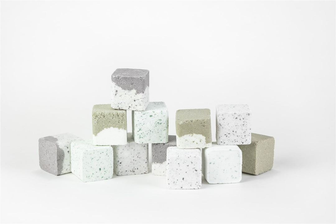 Earthy Shower Steamer Gift Box for Men and Women, Set of 12 Shower Steamers Package- on Lucasgift