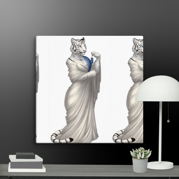 Grace Of The Sapphire White Tigress