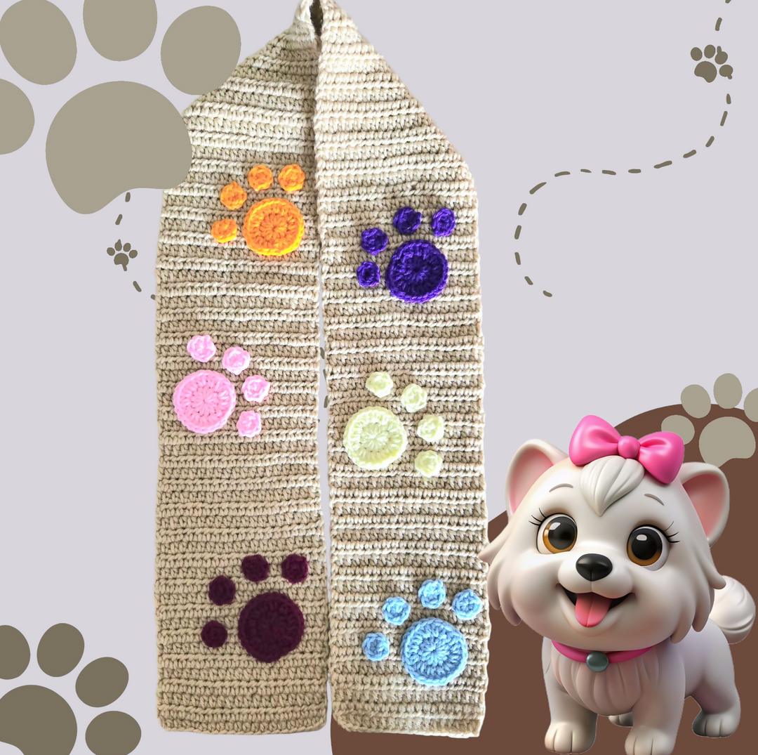 Dog Lovers Scarf- on Lucasgift