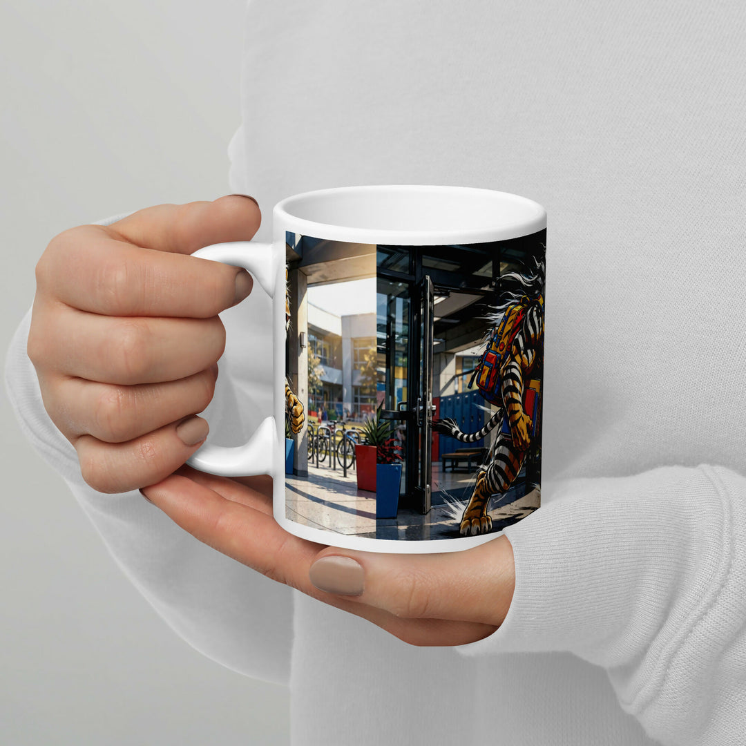 The Tiger-Lion Scholar’s First Day – A Mug Full of Courage and Curiosity