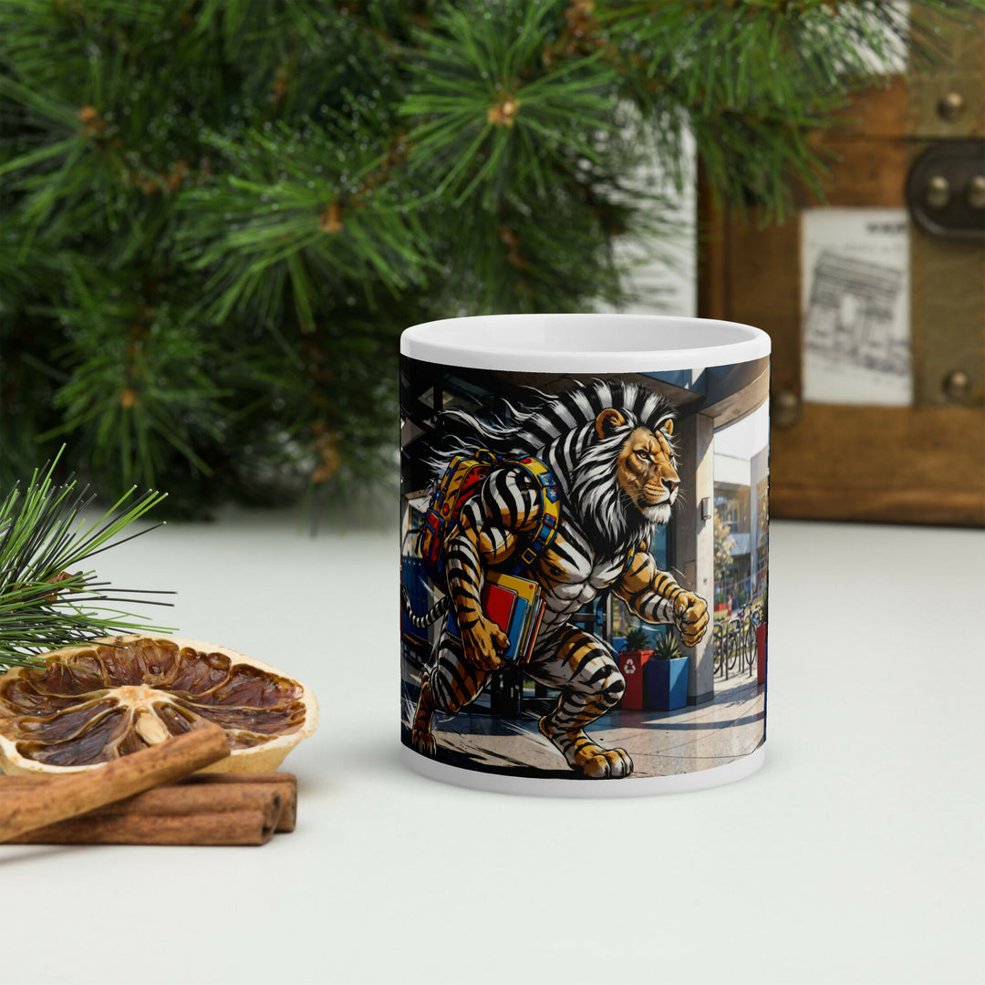 The Tiger-Lion Scholar’s First Day – A Mug Full of Courage and Curiosity
