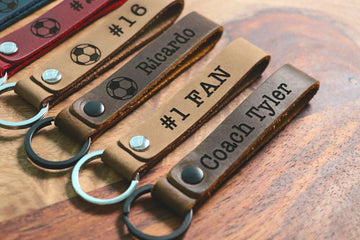 SLIM Soccer Keychain, Soccer Team Gifts, Soccer Senior Night Gifts, Personalized Soccer Gifts, End of Season, Soccer Banquet- on Lucasgift