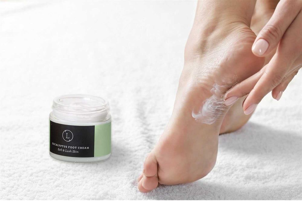 Eucalyptus Shea Butter Foot Cream- on Lucasgift