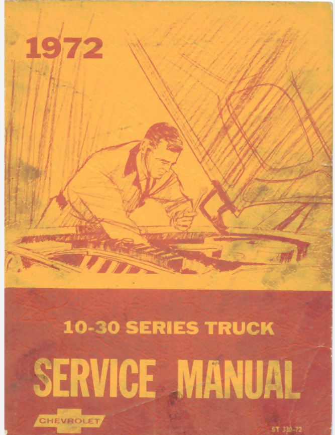 1967-1972 Chevy pick up 10-30 series factory ser. Manual- on Lucasgift