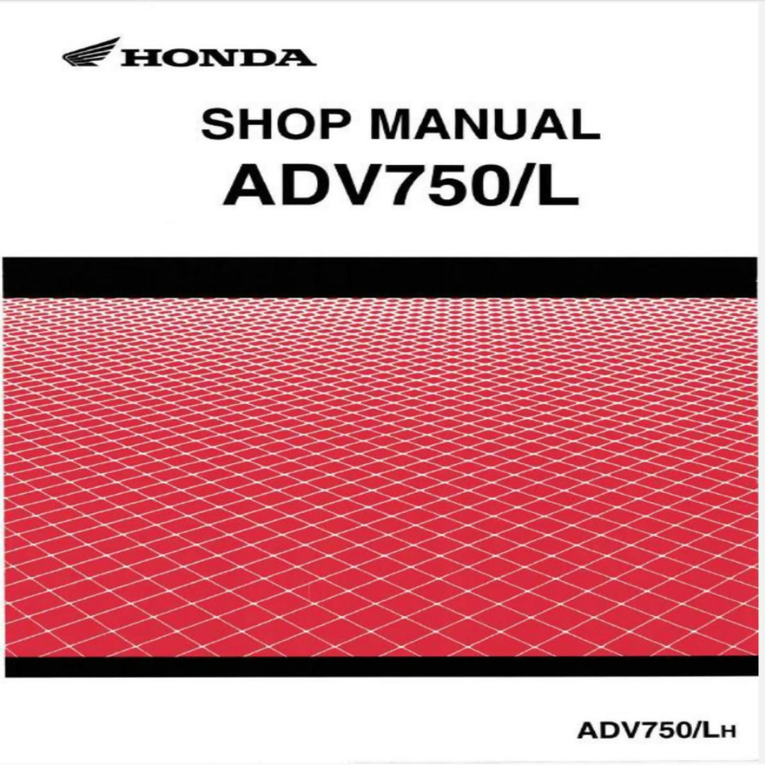 Honda X ADV 750 2021 Workshop manual