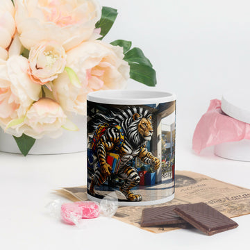 The Tiger-Lion Scholar’s First Day – A Mug Full of Courage and Curiosity