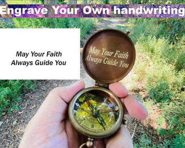 Compass - Personalized Compass - Baptism Gift - First Communion Gift Boy - Baptism Compass - Confirmation Gift - Engraved Compass- on Lucasgift