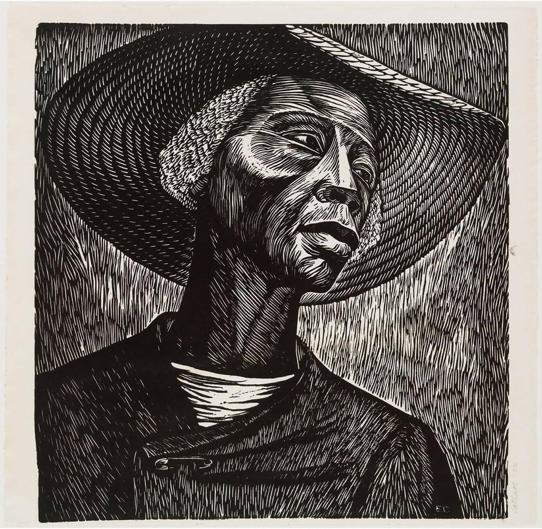 Sharecropper Rolled Poster Wall Art Print - 11.7x11.7 Inch | Mid-20th Century Social Realism Figurative Art for Study Corner, Home Library, Cultural Office & Gallery Wall- on Lucasgift