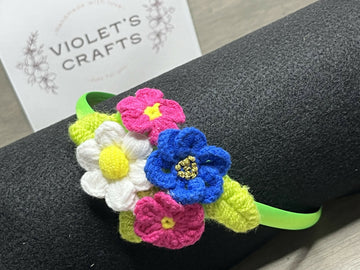 Hand Crocheted Headband- on Lucasgift