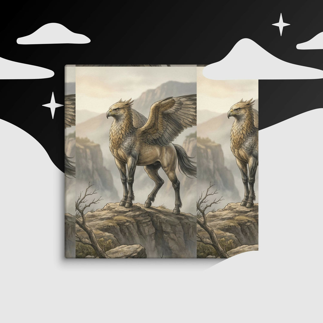 Guardian of the Misty Mountain Griffin Canvas