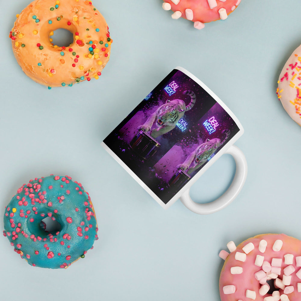 When The Beat Calls – Tiger Drum Mug- on Lucasgift