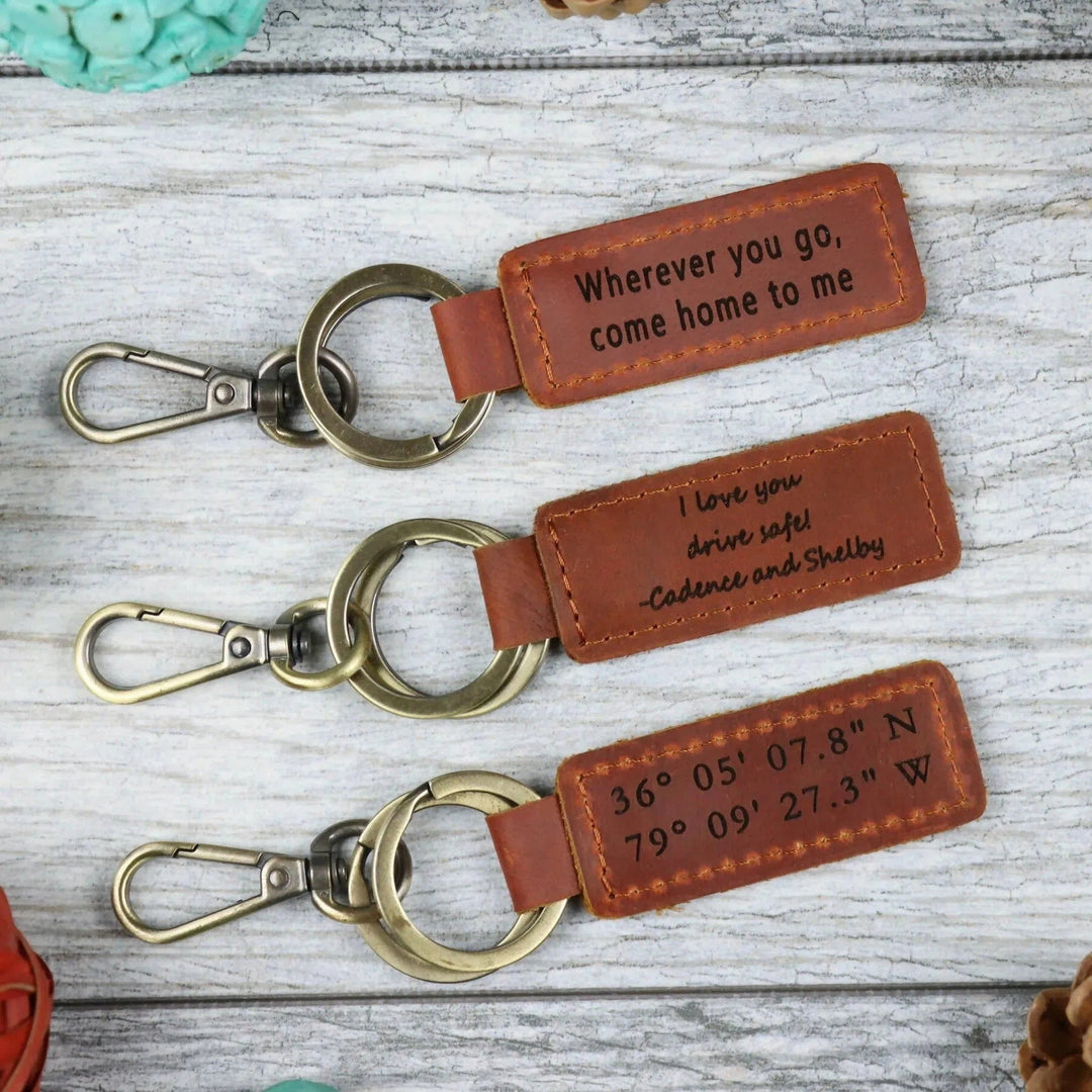 Set of 3 Drive Safe Keychain-Lucasgift