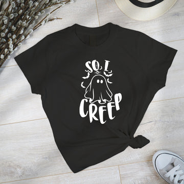 So I Creep Halloween Sweatshirt, Halloween Hoodie, Halloween sweat Gift, Funny Halloween Sweatshirt, Fall Sweatshirt- on Lucasgift