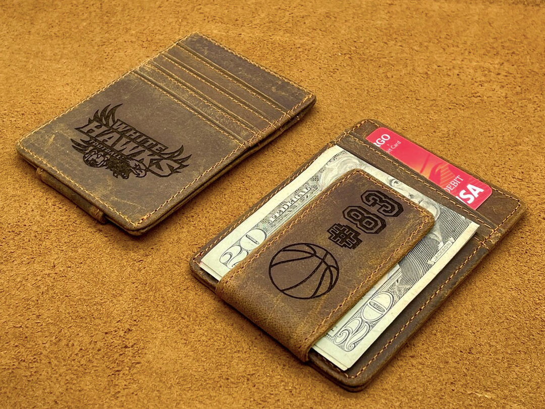 Basketball Wallet- on Lucasgift