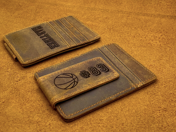 Basketball Wallet- on Lucasgift