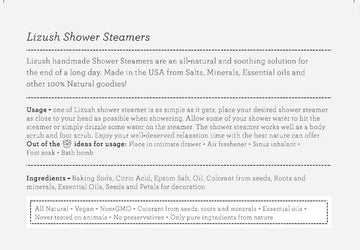 Cheer up Gift Set of Shower Steamers - Set of 12 big fizzies- on Lucasgift