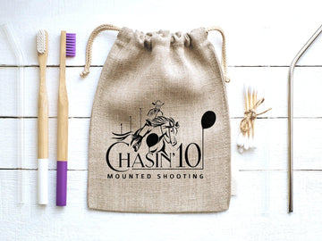 100 pcs Custom Logo Gift Bags for Promo, Crafters, Wedding, Party Favors-Lucasgift