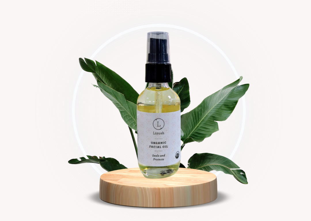 ORGANIC FACIAL OIL Seals and Protects- on Lucasgift