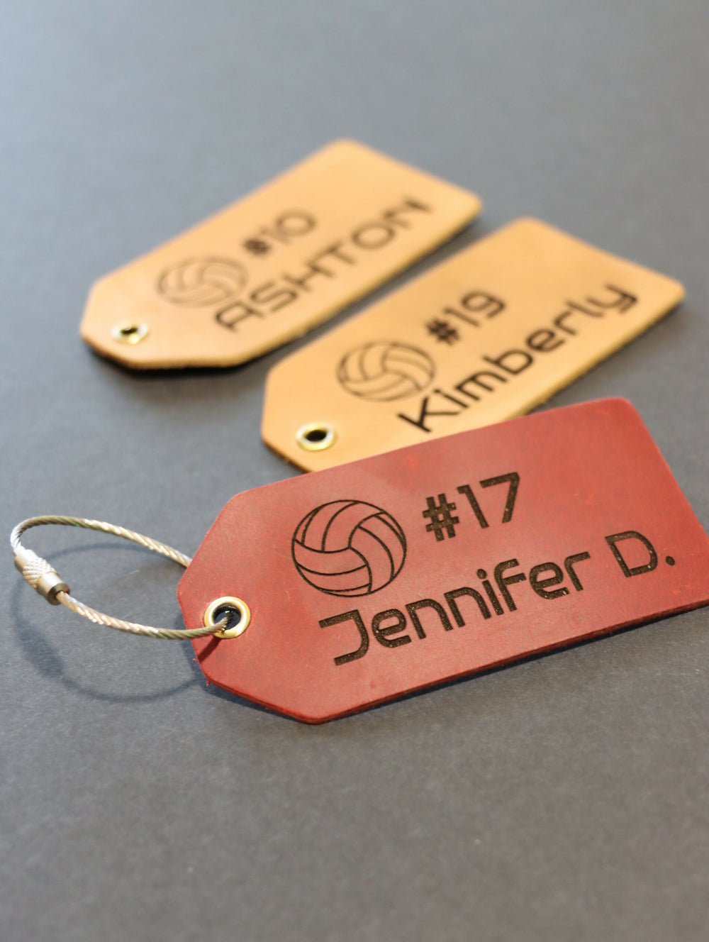 Volleyball Bag Tag, Volleyball Team Gifts, Volleyball Senior Night Gifts, Personalized Volleyball Gifts, Bag Tag, End of Season, Volleyball Banquet- on Lucasgift