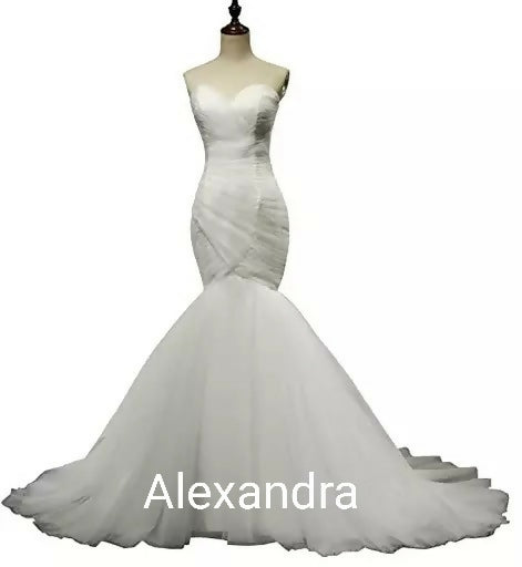 Boutique Wedding Dress-Alexandra size 10- on Lucasgift