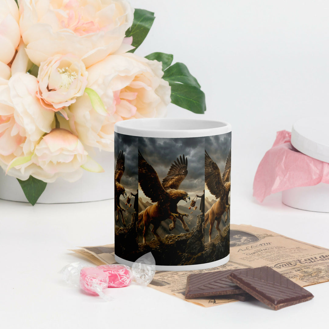 The Griffin’s Mountain Guardian – A Magical Mug of Courage and Wonder