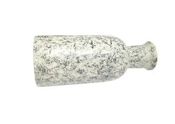 Marble Textured Cylindrical Flower Vase- on Lucasgift