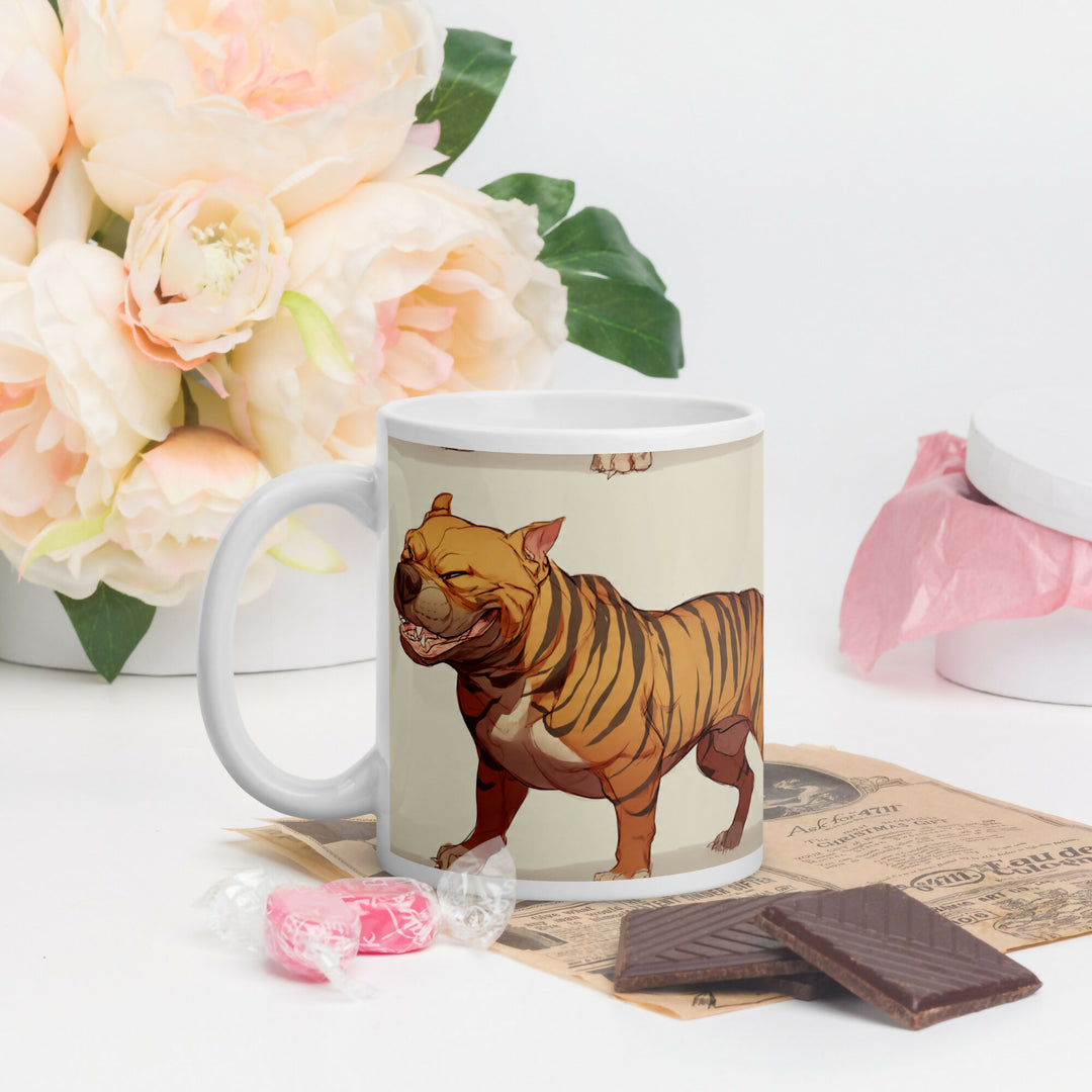 The Striped Guardian – A Mug of Strength, Loyalty, and Heart