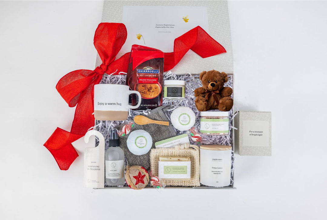 Sending hug Gift, Luxury Spa Gift Set- on Lucasgift