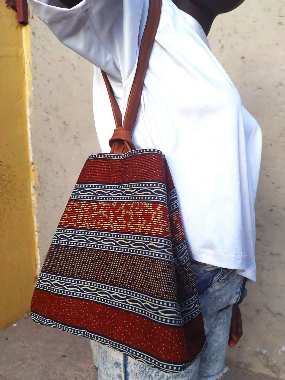 Lyeti Knot Bag | Japanese Inspired Shoulder Bag- on Lucasgift