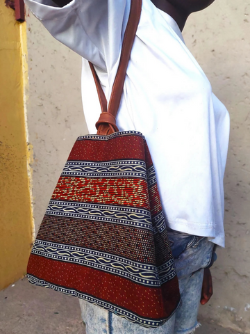 Lyeti Knot Bag | Japanese Inspired Shoulder Bag- on Lucasgift
