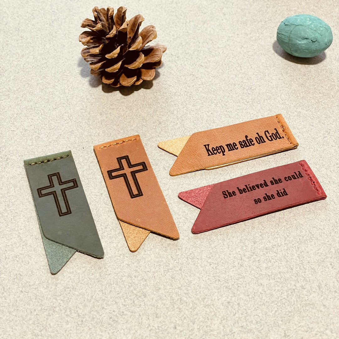 PERSONALIZED LEATHER BOOKMARK, Custom Engraved Bookmarks, Customized Book mark, Personalized Gifts for Women