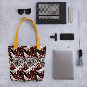 Carry The Courage Tiger Tote- on Lucasgift