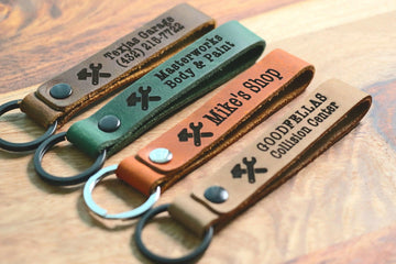 SLIM Business Owner Keychain, Personalized Plumber Keychain, Plumber Owner Gift, Plumber Christmas Gift- on Lucasgift