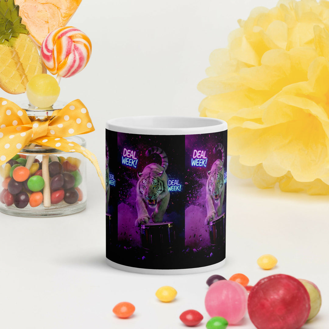 When The Beat Calls – Tiger Drum Mug- on Lucasgift