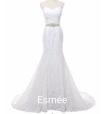 Boutique Wedding Dress-Esmee size 8- on Lucasgift