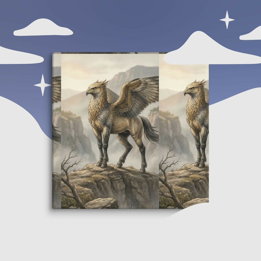 Guardian of the Misty Mountain Griffin Canvas