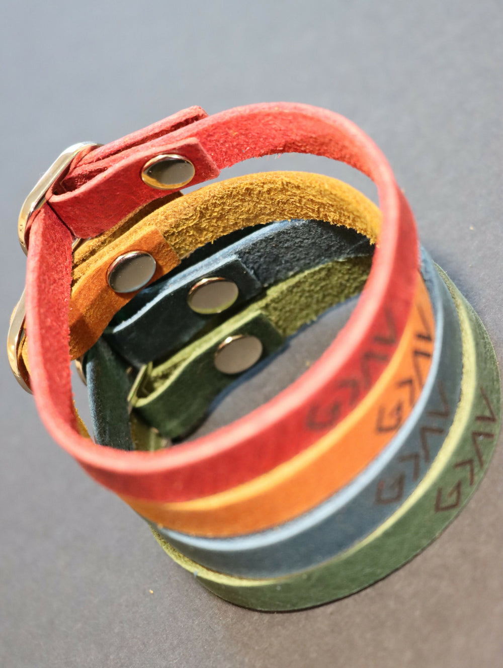 God is Greater than Ups and Lows Leather Bracelet- on Lucasgift