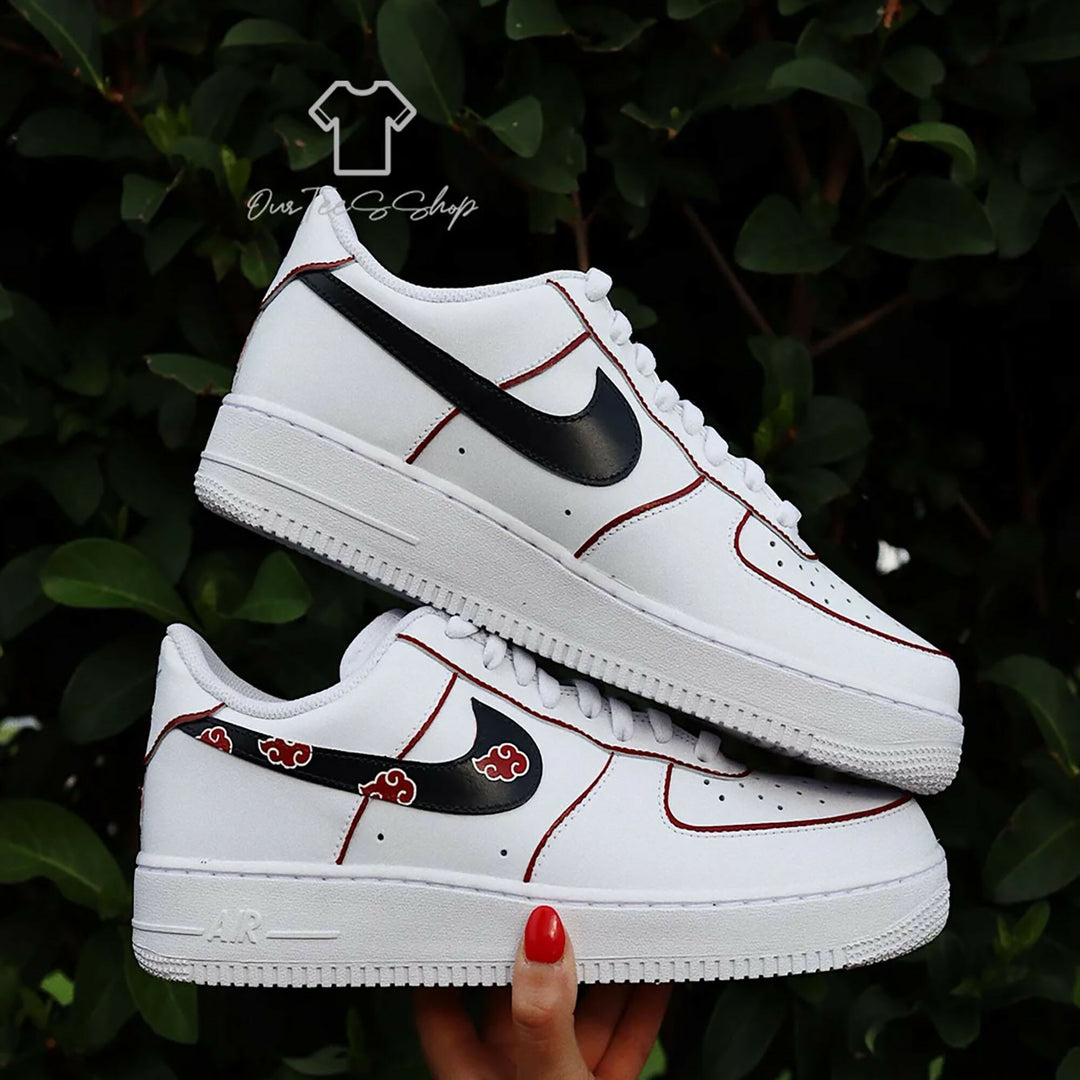Custom Anime AF1 Sneakers, Hand Painted Shoes