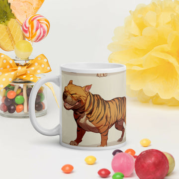 The Striped Guardian – A Mug of Strength, Loyalty, and Heart