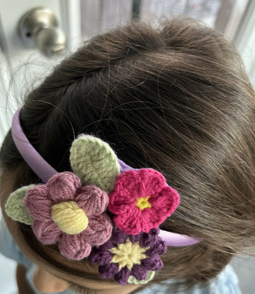 Hand Crocheted Headband- on Lucasgift