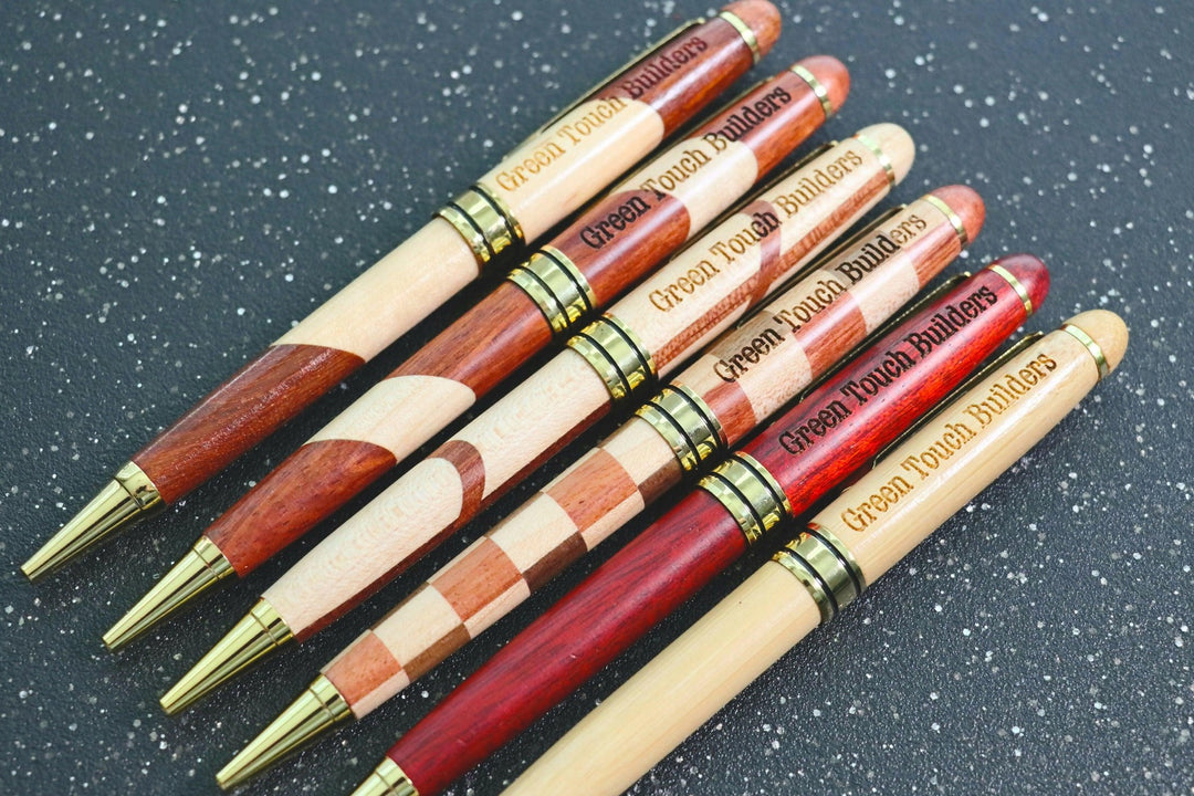 BUSINESS LOGO Wood PEN, Custom Wood Pen- on Lucasgift