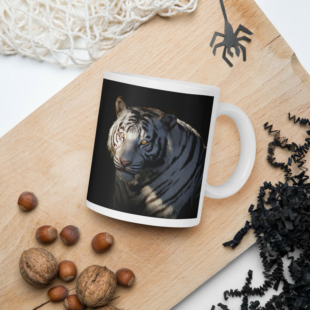The Gentle Spirit Of The White Tiger — 11 Oz Wildlife Mug- on Lucasgift