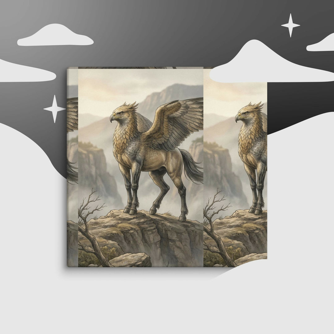 Guardian of the Misty Mountain Griffin Canvas